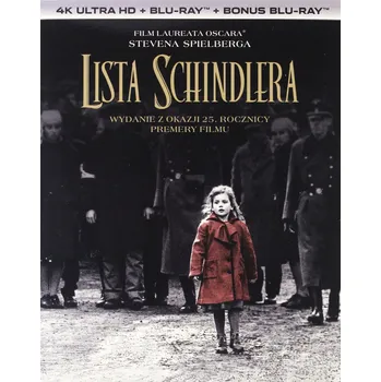 Blu-ray film Schindler’s List / Lista Schindlera 4K UHD PL Blu-ray disk