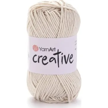 Galanterie Yarn Art příze Creative 223 krémová
