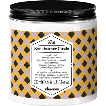 Vlasová regenerace Davines The Renaissance Circle maska pro opravu vlasů 750 ml, bez ochranného víčka, 90% obsahu
