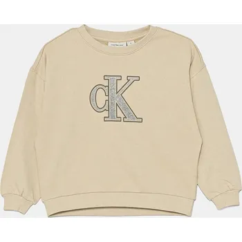 Pánské oblečení Mikina Calvin Klein Jeans IG0IG02849.128.176.PPYA béžová 08X, vel. 152