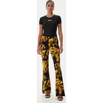 Versace Jeans Couture Legíny 80HAC107 JS533 Černá Flare Fit 40