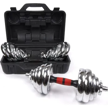 Sportago Premium set jednoručních nakládacích činek 2x15 kg