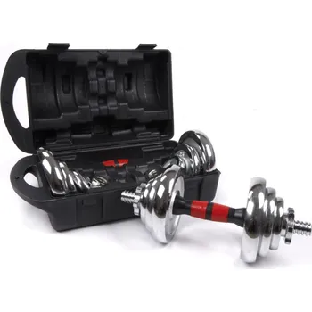 Sportago Premium set jednoručních nakládacích činek 2x10 kg