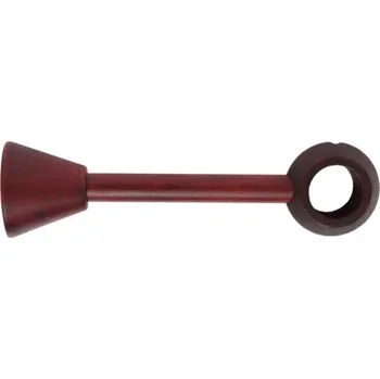 Garnýž URBÁNEK Dřevěný držák Avanti pro garnýže pr.28 mm - Mahagon