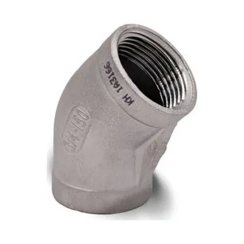 Fitinka Nerez koleno 45°- DN 80 - 3" F/ F