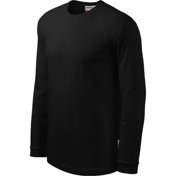 PÁNSKÉ TRIČKO černé Malfini Street LS (Pánské tričko dlouhý rukáv)