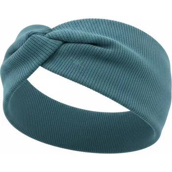 Čelenka Ebbie Bavlněná čelenka - PASTELOVÝ PETROL - ŽEBROVANÁ Velikost: 3+