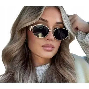 STYLOVÉ SLUNEČNÍ BRÝLE KOČIČÍ OVÁLNÝ TVAR RETRO UV POLARIZACE