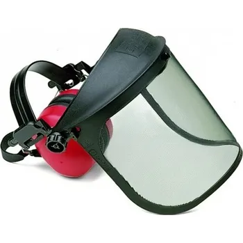 ochranný štít Štít ochranny se sluchátky síťka