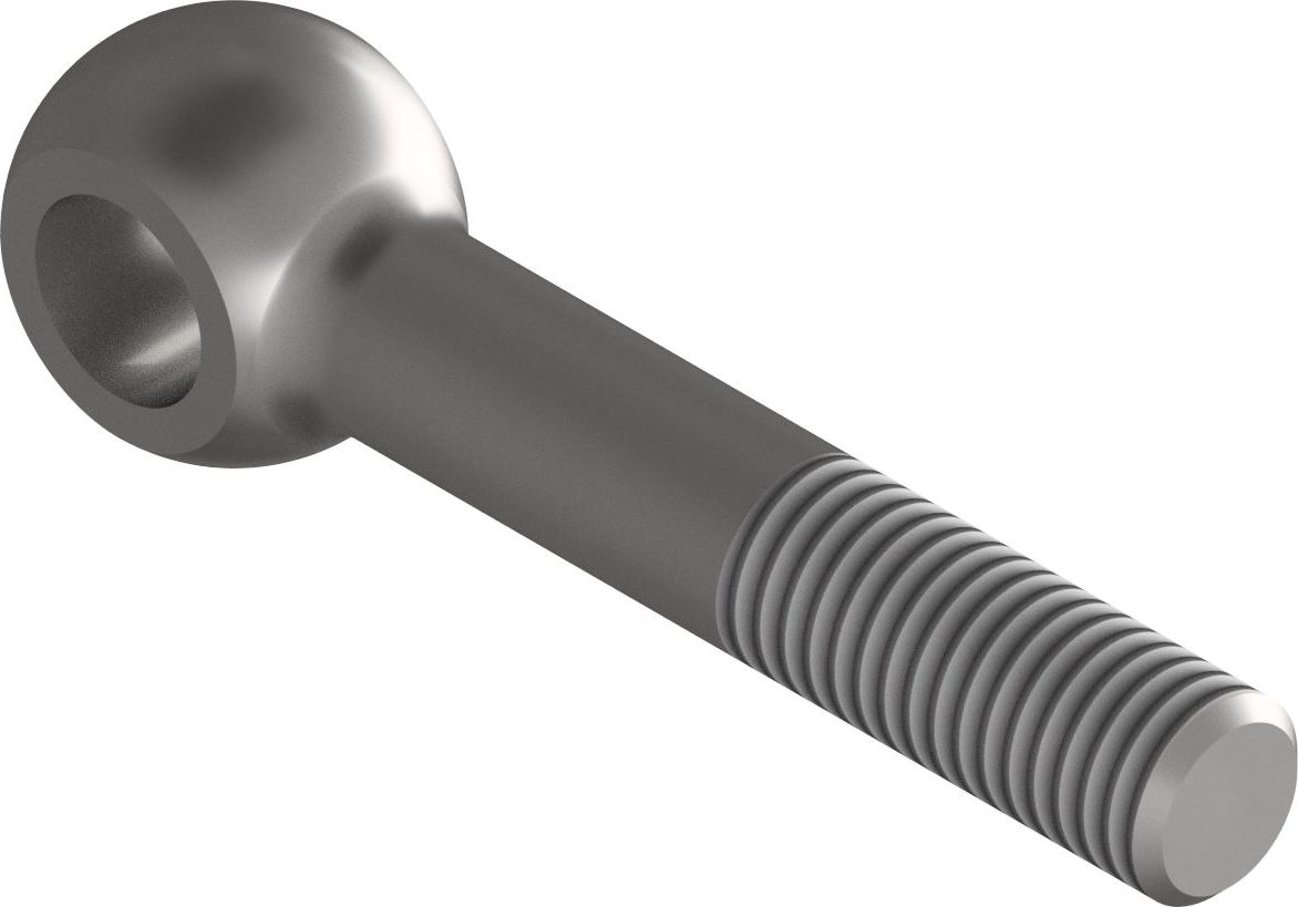 Šroub otočný s okem DIN 444 B Inox A2 M20x100