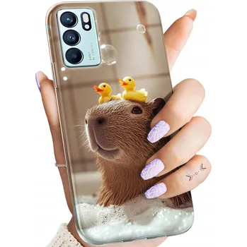 Pouzdro na mobilní telefon Zadní Kryt Hello Case pro Oppo Reno6 5G, vícebarevný