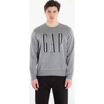 Pánská mikina Mikina GAP V-Lw Db Fleece Heather Grey M