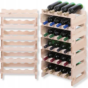 Stojan na víno Stojan na víno modulární regál na lahve 6x4 lahví STAV JAKO KOSTKY EKO