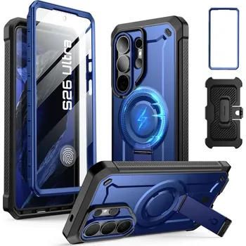 Náhradní kryt pro mobilní telefon Obal Supcase Unicorn Beetle Beetle Pro Mag Magsafe 2-Set Samsung Galaxy S26 Ultra Cobalt