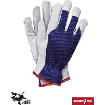 Pracovní rukavice Pětiprsté námořnické rukavice Reis modré vel. XL