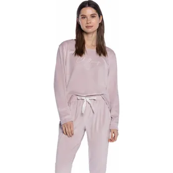 Dámské pyžamo GUASCH Dámské pyžamo RUBY Barva: Starorůžová, Velikost: L