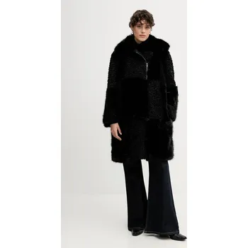 Dámský kabát Kabát Dkny P5HJ7CLB černá 99X, vel. M