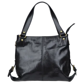 Kabelka NovaKabelka.cz Kožená italská kabelka Nela Nera