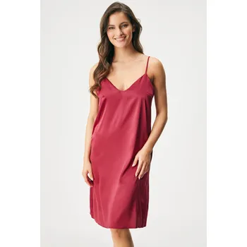 Dámská noční košile Saténová noční košilka Satine krátká