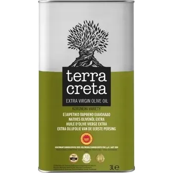 Rostlinný olej Terra Creta Extra panenský olivový olej Estate PDO Kolymvari 3L
