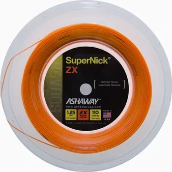 Struna na výplet tenisové rakety Squashový výplet Ashaway SuperNick ZX - 110 m