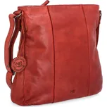 Kožená kabelka crossbody Noelia Bolger červená NB 2002 CV