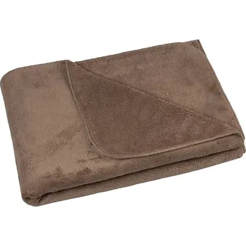 Dětská deka BROTEX Dětská micro deka 75x100cm, kávová