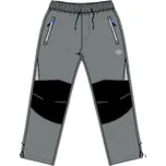 KUGO Chlapecké zateplené outdoorové kalhoty šedé Sezon SF2122