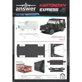 autíčko Mercedes G Wolf