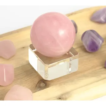 Růženín koule 4 cm - Kámen lásky, klidu a harmonie