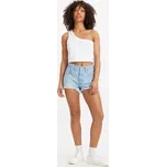 Levis Světle modré dámské džínové kraťasy Levis