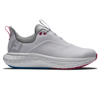 FootJoy Quantum Women UK 7, White/Blue/Pink, dámské