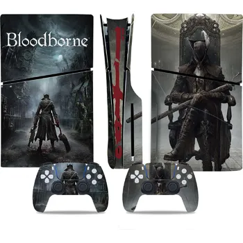 Obal na herní konzoli Polep na konzoli PS5 SLIM diskovou verzi Bloodborne (PS5)