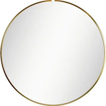 Zrcadlo Nástěnné zrcadlo Josie 60 cm, zlaté kulaté