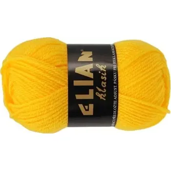 Galanterie Příze Elian Klasik 184 žlutá