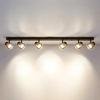 Bodové svítidlo Brilagi - Bodové svítidlo NUGGET 6xGU10/30W/230V černá/zlatá