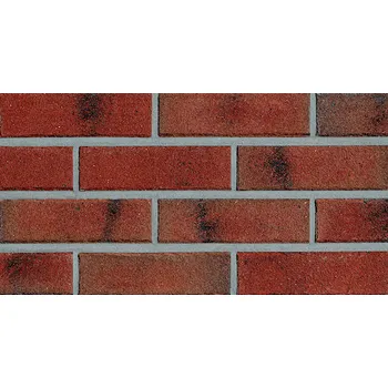 Obklad Fasádní pásek Klinker tmavě cihlová 7,1x24 cm MANUSBAC