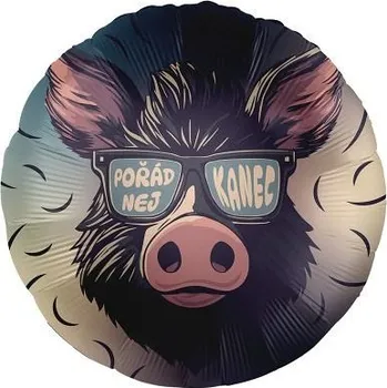 ALBI Balónek fóliový Pořádnej kanec