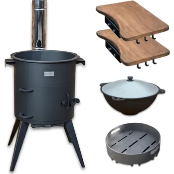 Kotlíkový set Kazan Premium 16L/5mm Kalme + Doprava Zdarma