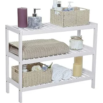 Botník Song Botník – organizér na boty 3patrový 70 × 26 × 55 cm, bílý