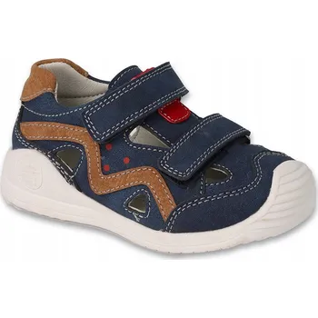Chlapecké sandály Befado dětské sandály eko kůže modré, velikost 25