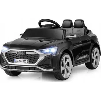 Dětské elektrovozidlo Dětské elektrické auto Audi SQ8 12V TQ10286DE-DK s dálkovým ovládáním, černé - B COSTWAY