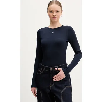 Pánská móda Tričko s dlouhým rukávem Tommy Jeans 2-pack DW0DW17716 námořnická modř 59A, vel. M