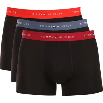 Boxerky 3PACK pánské boxerky Tommy Hilfiger černé (UM0UM03890 0SW) L UM0UM03890 0SW Možnost vrácení zboží ZDARMA do 120 dnů!