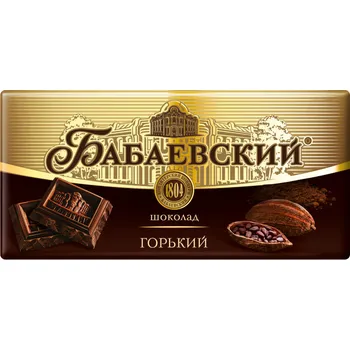 Čokoláda Hořká čokoláda 75g Babaevsky