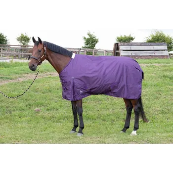 Deka pro koně Harry 's horse Výběhová deka Thor 100gr Barva: Fialová, Velikost: 145 - 110cm