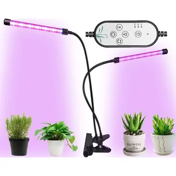 Osvětlení pro růst rostliny LED SVÍTIDLO GROW PRO PĚSTOVÁNÍ ROSTLIN | 2 RAMENA