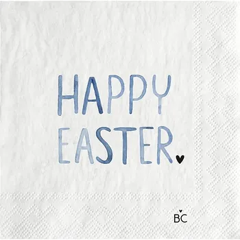 Papírový ubrousek Bastion Collections Papírové ubrousky S - HAPPY EASTER in IB b420179