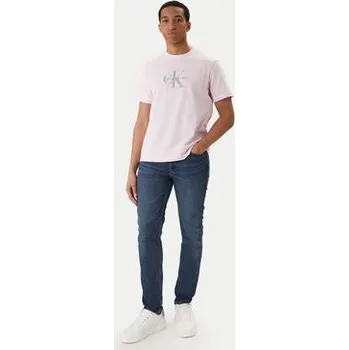 Calvin Klein Jeans T-Shirt Hero Monologo LV04RB862G Růžová Regular Fit M
