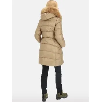 Perso Dámská bunda BLH241062FR Hnědá Regular Fit 3XL